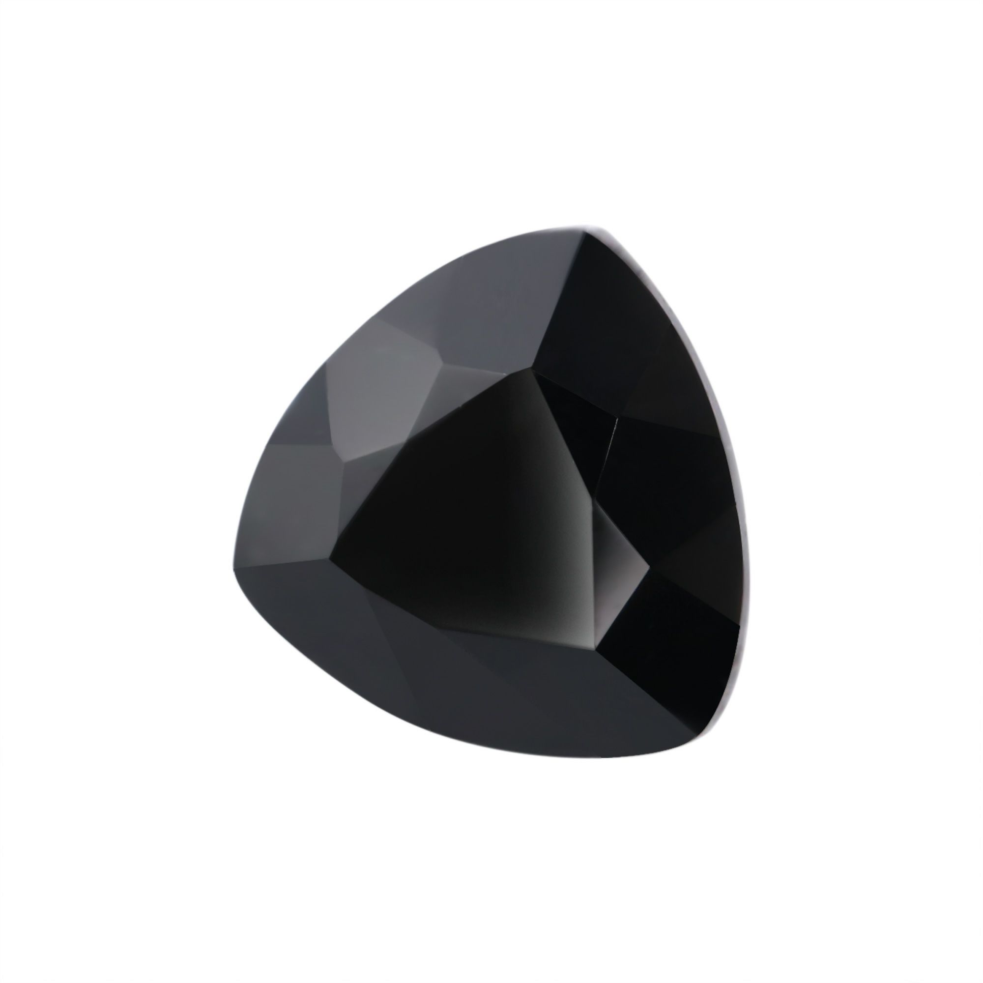 1Pcs 4MM Natural Trillion Black Onyx Faceted Cut Triangle Loose Gemstone Nature Semi Precious Stone DIY Jewelry Supplies 4160028 - Click Image to Close